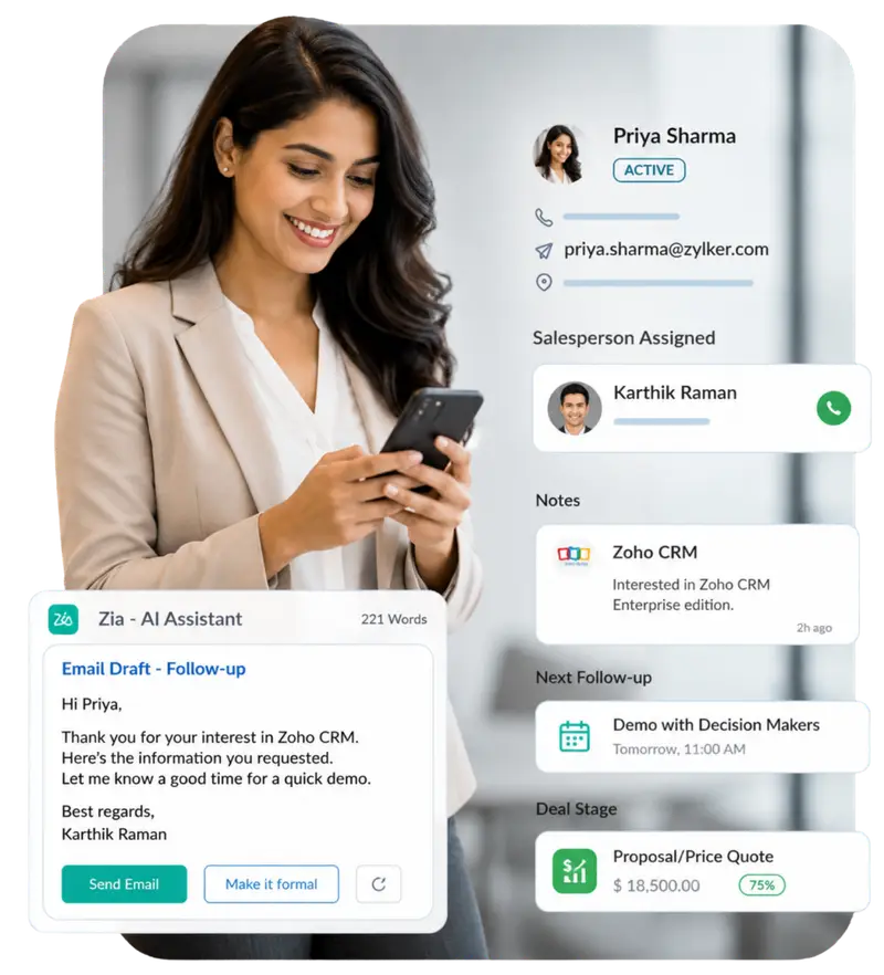 Zoho Sales Solutions